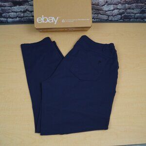 Public Rec Pants Blue Performance Stretch 5 Pocket Travel Golf Tech Mens 36 x 32